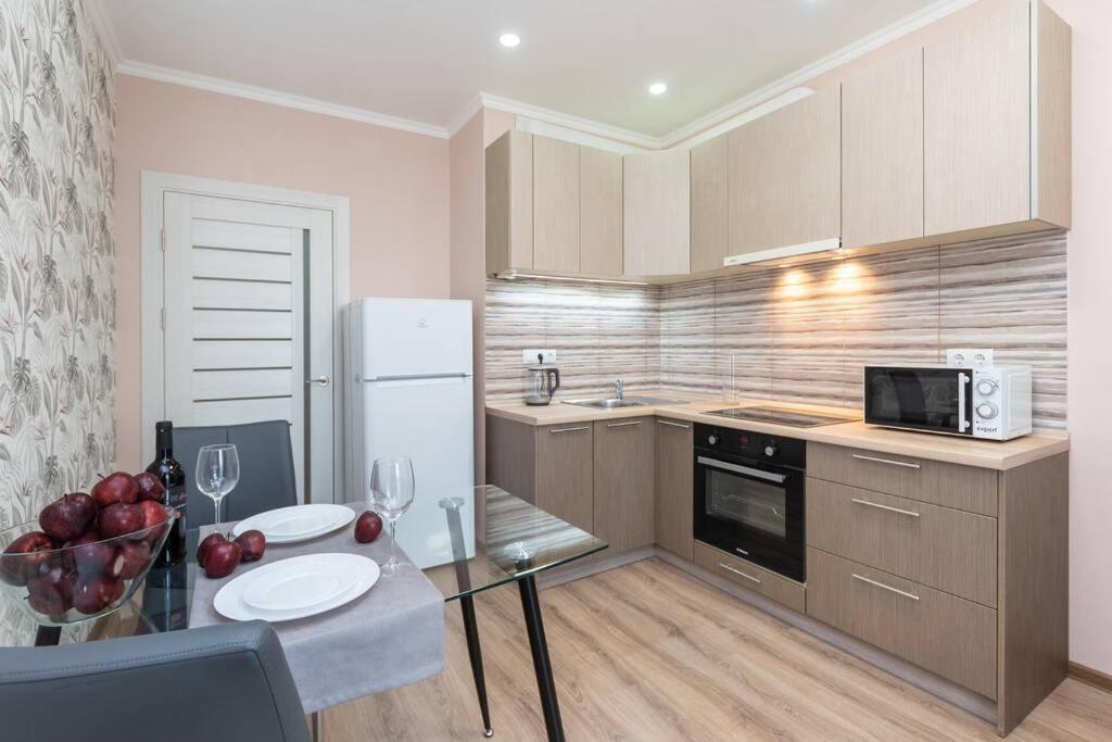 Квартира Люкс В Жк Лебединый, Ул. Ревуцкого 40 Г Kiev Ngoại thất bức ảnh